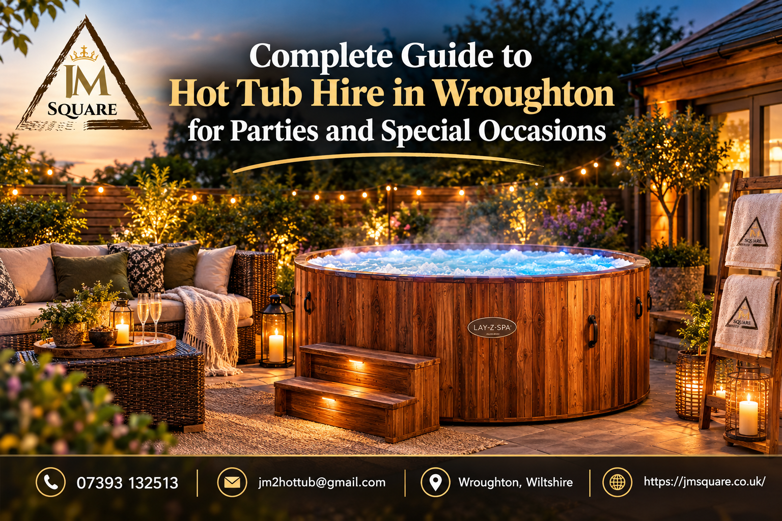 Hot Tub Hire in Wroughton Services