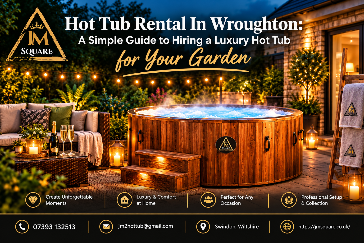 Hot Tub Rental In Wroughton