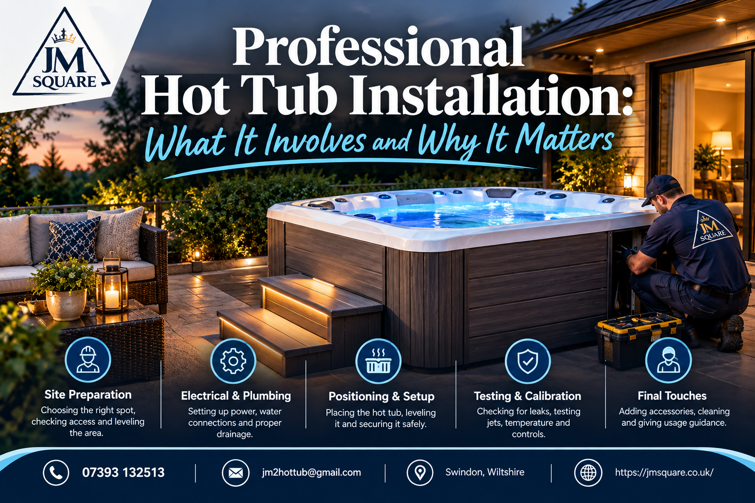 Professional Hot Tub Installation